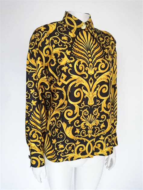 blouse versace|versace blouse vintage.